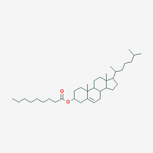 molecular formula C36H62O2 B075565 Cholest-5-en-3-ol (3beta)-, nonanoate CAS No. 1182-66-7