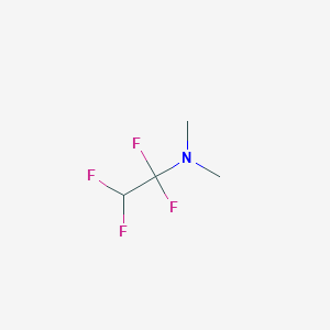 molecular formula C4H7F4N B075569 1,1,2,2-四氟-N,N-二甲基乙胺 CAS No. 1550-50-1
