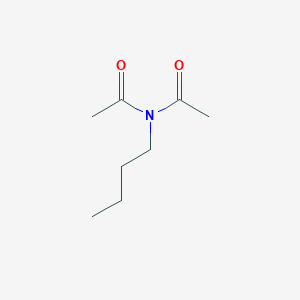 molecular formula C8H15NO2 B075574 N-Acetyl-N-butylacetamide CAS No. 1563-86-6
