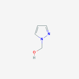 molecular formula C4H6N2O B075581 吡唑-1-基甲醇 CAS No. 1120-82-7