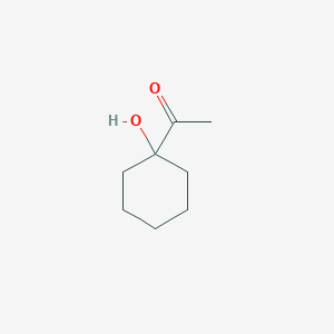 molecular formula C8H14O2 B075591 1-(1-Hydroxycyclohexyl)ethanone CAS No. 1123-27-9