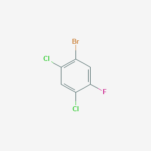 molecular formula C6H2BrCl2F B075593 1-Bromo-2,4-dichloro-5-fluorobenzene CAS No. 1481-63-6