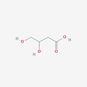 molecular formula C4H8O4 B075598 3,4-Dihydroxybutanoic acid CAS No. 1518-61-2