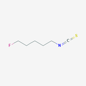 Isothiocyanic acid, 5-fluoropentyl ester