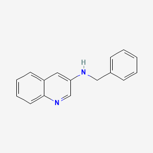 molecular formula C16H14N2 B7560571 N-benzylquinolin-3-amine 