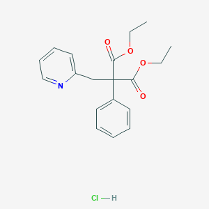 2-(beta,beta-Diethoxycarbonylphenethyl)pyridinium chloride