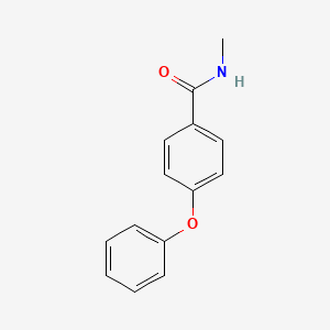 molecular formula C14H13NO2 B7564318 N-methyl-4-phenoxybenzamide 