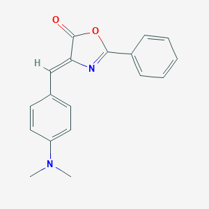 2-Oxazolin-5-one, 4-[p-(dimethylamino)benzylidene]-2-phenyl-