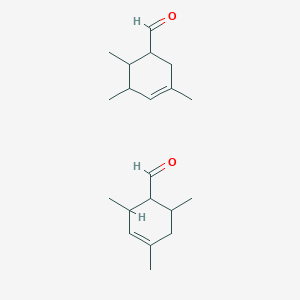 2,4,6-Trimethylcyclohex-3-ene-1-carbaldehyde;3,5,6-trimethylcyclohex-3-ene-1-carbaldehyde