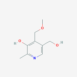 molecular formula C9H13NO3 B075682 4'-O-Methylpyridoxine CAS No. 1464-33-1