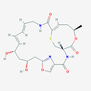 molecular formula C22H27N3O7S B075689 Griseoviridin CAS No. 1393-90-4