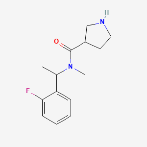 molecular formula C14H19FN2O B7568919 Z1078601926 