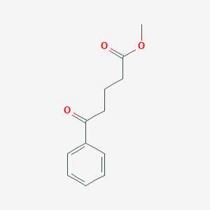molecular formula C12H14O3 B075699 Methyl 4-benzoylbutyrate CAS No. 1501-04-8