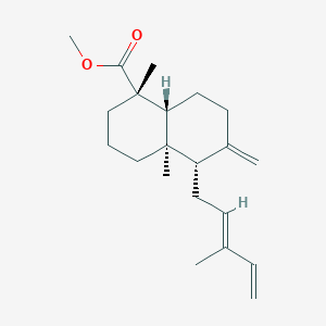 molecular formula C21H32O2 B075704 Methyl trans-communate CAS No. 1235-39-8