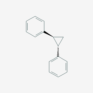 molecular formula C15H14 B075713 [(1S,2S)-2-phenylcyclopropyl]benzene CAS No. 1138-47-2