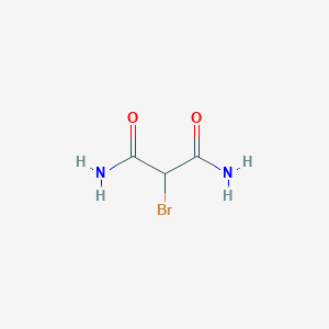 molecular formula C3H5BrN2O2 B075714 2-Bromopropanediamide CAS No. 1186-67-0