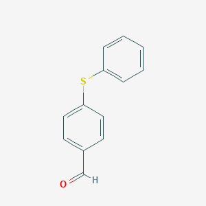 molecular formula C13H10OS B075716 4-(Phenylthio)benzaldehyde CAS No. 1208-88-4