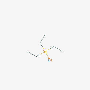 molecular formula C6H15BrSi B075722 Bromotriethylsilane CAS No. 1112-48-7