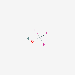 molecular formula CHF3O B075723 Trifluoromethanol CAS No. 1493-11-4