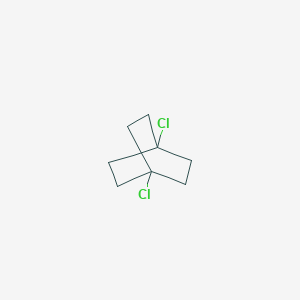 molecular formula C8H12Cl2 B075740 1,4-Dichlorobicyclo[2.2.2]octane CAS No. 1123-39-3
