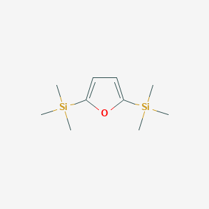 molecular formula C10H20OSi2 B075744 2,5-Bis(trimethylsilyl)furan CAS No. 1578-29-6