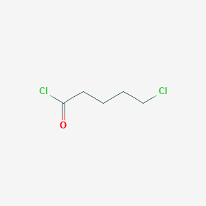 molecular formula C5H8Cl2O B075745 5-Chlorovaleryl chloride CAS No. 1575-61-7