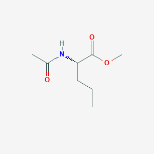 molecular formula C8H15NO3 B075756 N-Acetylnorvaline methyl ester CAS No. 1492-17-7