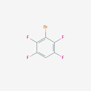 molecular formula C6HBrF4 B075777 1-Bromo-2,3,5,6-tetrafluorobenzene CAS No. 1559-88-2