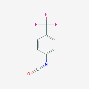 molecular formula C8H4F3NO B075787 4-(Trifluoromethyl)phenyl isocyanate CAS No. 1548-13-6