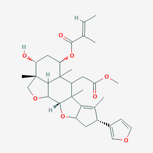 molecular formula C32H42O8 B075796 Deacetylsalannin CAS No. 1110-56-1