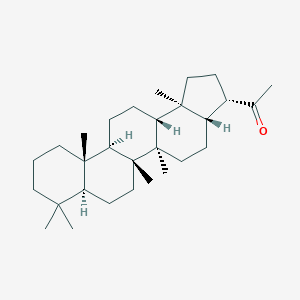 molecular formula C29H48O B075799 Adiantone CAS No. 1253-69-6