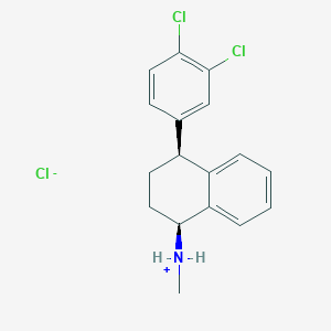 molecular formula C17H18Cl3N B000758 盐酸舍曲林 CAS No. 79559-97-0