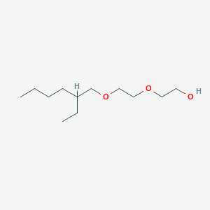 molecular formula C12H26O3 B075804 Ethanol, 2-[2-[(2-ethylhexyl)oxy]ethoxy]- CAS No. 1559-36-0