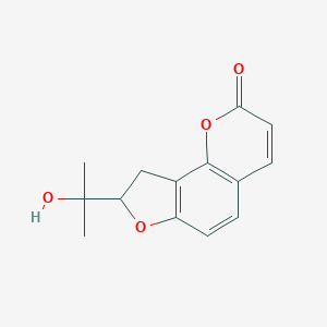molecular formula C14H14O4 B075808 Columbianetin CAS No. 1147-29-1