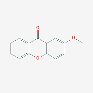 molecular formula C14H10O3 B075810 9H-Xanthen-9-one,2-methoxy- CAS No. 1214-20-6