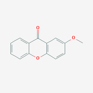molecular formula C14H10O3 B075810 2-Methoxy-9H-xanthen-9-one CAS No. 1214-20-6