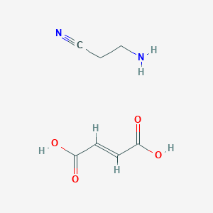 molecular formula C7H10N2O4 B075824 beta-Aminopropionitrile fumarate CAS No. 1119-28-4
