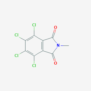 molecular formula C9H3Cl4NO2 B075846 1H-异吲哚-1,3(2H)-二酮，4,5,6,7-四氯-2-甲基- CAS No. 14737-80-5