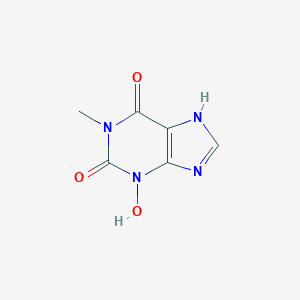 molecular formula C6H6N4O3 B075849 3-Hydroxy-1-methylxanthine CAS No. 14002-16-5