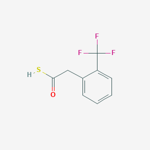 [2-(Trifluoromethyl)phenyl]ethanethioic S-acid