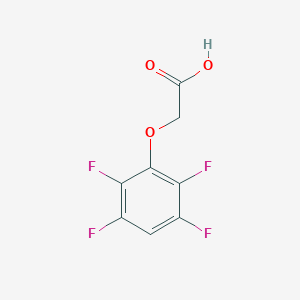 molecular formula C8H4F4O3 B075858 2-(2,3,5,6-Tetrafluorophenoxy)acetic acid CAS No. 14742-39-3