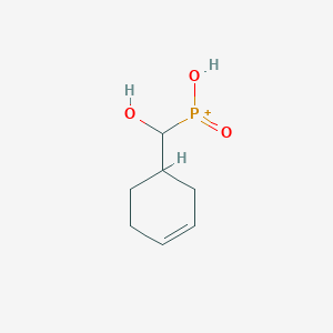 molecular formula C7H12O3P+ B075862 Fosmenic acid CAS No. 13237-70-2