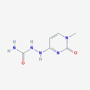 molecular formula C6H9N5O2 B075866 1-Methyl-N(4)-ureidocytosine CAS No. 13085-53-5