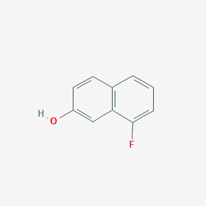 molecular formula C10H7FO B075870 8-Fluoronaphthalen-2-OL CAS No. 13916-98-8