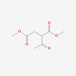 molecular formula C8H12O5 B075872 Dimethyl acetylsuccinate CAS No. 10420-33-4