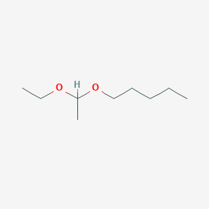 molecular formula C9H20O2 B075876 1-(1-Ethoxyethoxy)pentane CAS No. 13442-89-2
