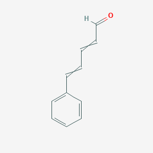 molecular formula C11H10O B075885 5-Phenylpenta-2,4-dienal CAS No. 13466-40-5