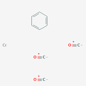 molecular formula C9H6CrO3 B075890 Benzene chromium tricarbonyl CAS No. 12082-08-5