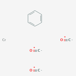 molecular formula C9H6CrO3 B075890 (Benzene)chromium tricarbonyl CAS No. 12082-08-5