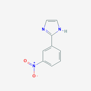 B075898 2-(3-nitrophenyl)-1H-imidazole CAS No. 13682-18-3